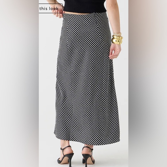 New Gwyneth slip skirt in tiny dot print - Picture 3 of 4